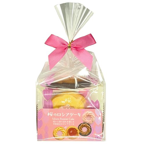 4950248102607



CHR-5 ｹｰｽｲﾘ



中山製菓　
桜のロシアケーキ 5個