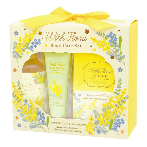 4975541614718



61471



チャーリー
ウィズフローラ ボディケアセット ミモザ＆ホワイトティー