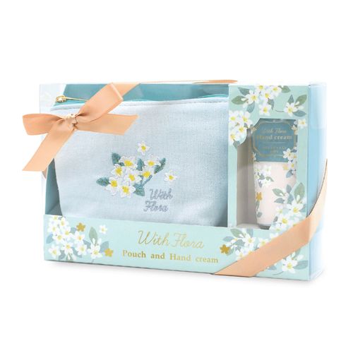 4975541618815



61881



チャーリー
ウィズフローラ コスメポーチ＆ハンドクリームセット ホワイトジャスミン