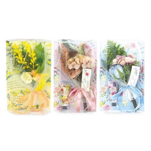 4975541619041



61904



チャーリー
ウィズフローラ ブーケ＆バスタブレットセット ミモザ