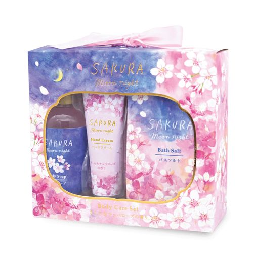 4975541616590



61659



チャーリー
さくら月夜 ボディケアセット