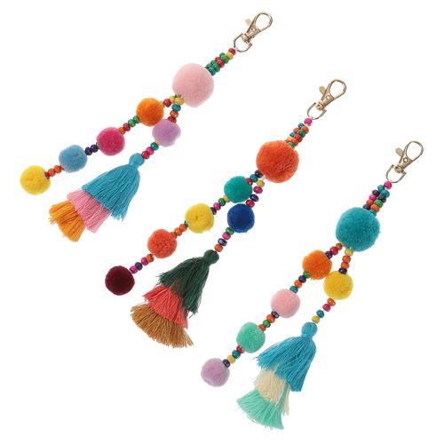 サード　コレクション
フリンジボンボンバッグチャーム