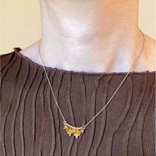 4582592101298



N210129



ニコット
花語り 金木犀ネックレス