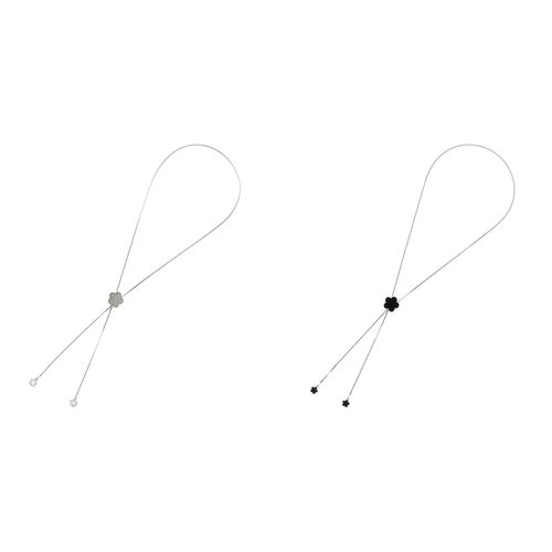 ベイライン
花ラリエットネックレス