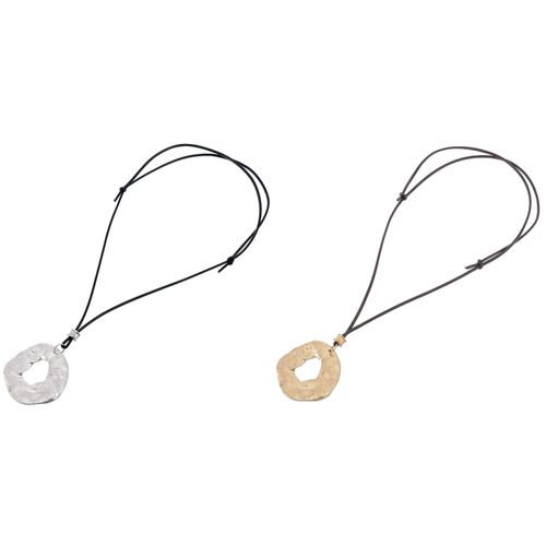 伸美
メタル紐ネックレス