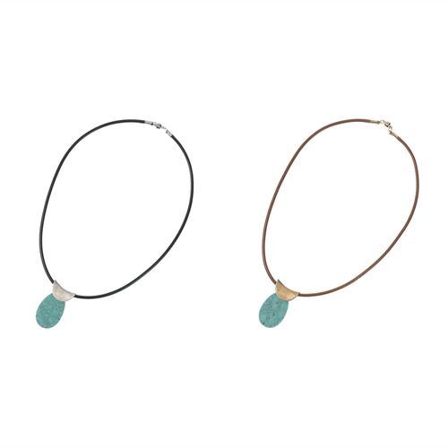 ジェノバ
革紐ネックレス