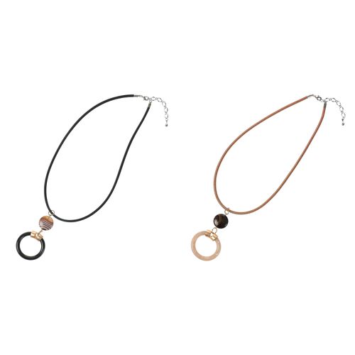 ジェノバ
サークル紐ネックレス