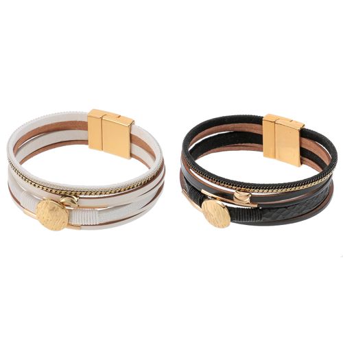 ジェノバ
フェイクレザーブレスレット