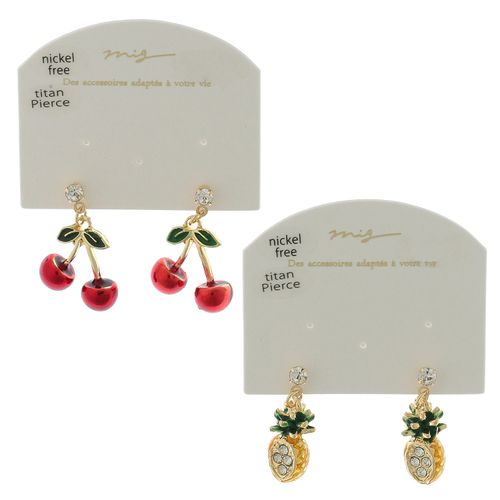 ピーズ
ミニピア25 フルーツピアス