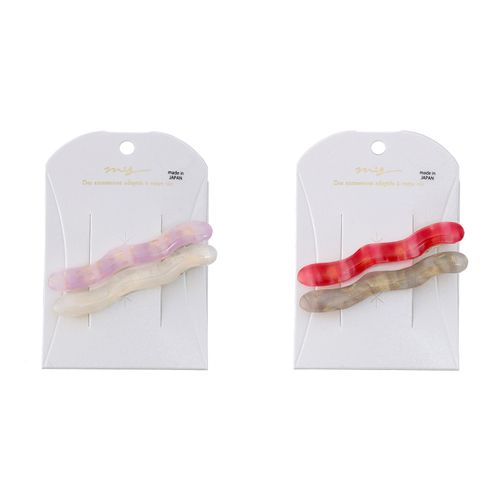 ピーズ
チェクマル26 ヘアクリップ