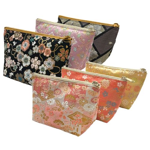 美処布中井
金襴マチ付ポーチ