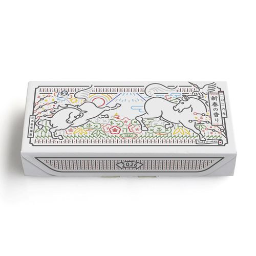 4902125381773



38177/2ｺｼｭﾘﾝｸ



日本香堂
干支香皿＆お香セット 午