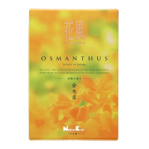 4902125276239



27623



日本香堂
線香 花風・金木犀ミニ