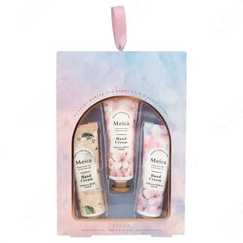 4977324815459



ME81545



粧美堂
Meica ハンドクリーム 3本セット 桜