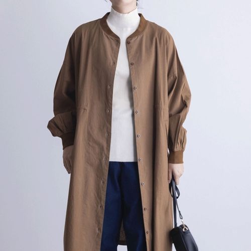 4955209000466







グロリア
襟＆袖口リブドロストワンピース