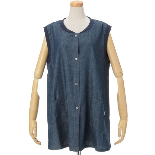 コットンハウス．アヤ
AYA リブ付きヒュッゲロングエプロン