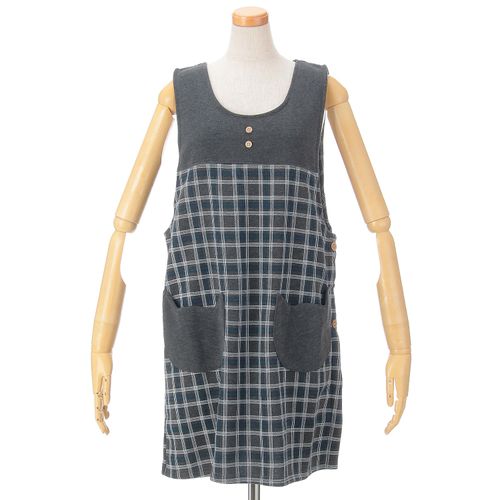 美竹
裏起毛 格子柄切替