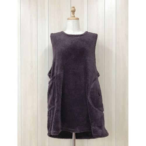 トレンディー
ボア無地ネコアップリケエプロン