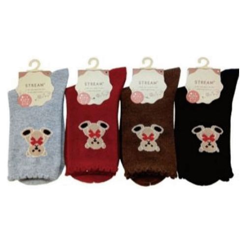 アシスト
STREAM クルー丈 ベア 靴下