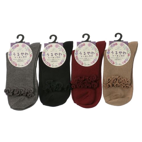 4550728004720







助野
ゆるフィール うるやわリブメロウ クルー丈 靴下