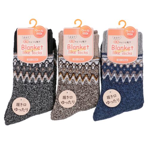 竹内
まるで毛布のような靴下 極厚パイル ノルディック