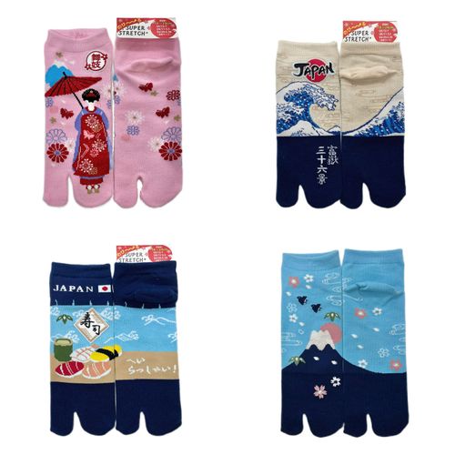 4526830227838







スタジオ・ポアック
JAPANESE SOUVENIR SOCKS のびのびストレッチ足袋 スニーカー丈 18－24cm