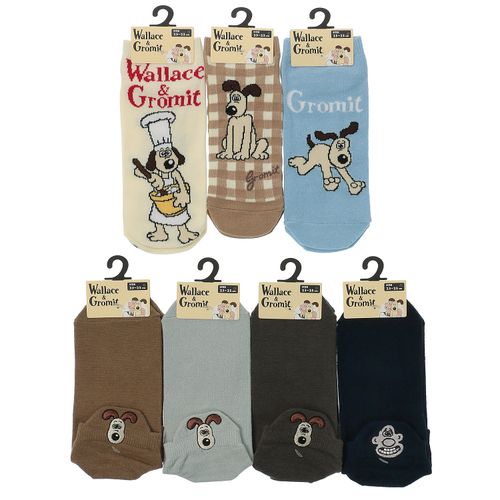 4550728007028







助野
ウォレスとグルミット スニーカー丈 靴下