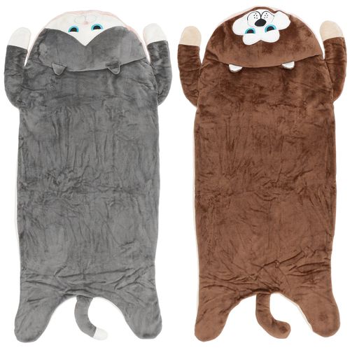 稲坂莫大小製造
パクっと食べられちゃう着る毛布