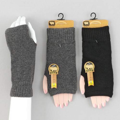 稲坂莫大小製造
カシミヤ混 アームウォ―マ― 平無地