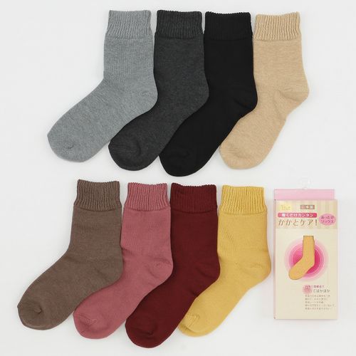 太陽ニット
履くだけかんたん かかとケア靴下 箱入り