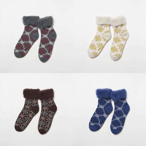 4582651528455







ＦＭＦＳ
fromF（lumi kukka／雪の結晶）もこもこソックス