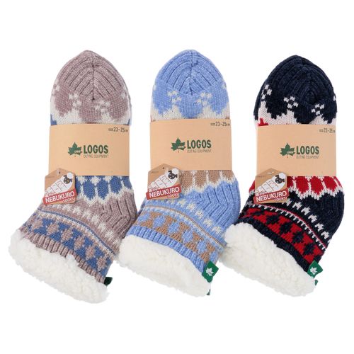 4527837839413







福助
ロゴス 裏ボア ルームソックス