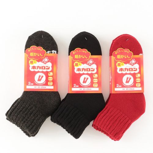 4550728016778







助野
ホカロン パイル裏起毛 ショート丈ルームソックス 2P