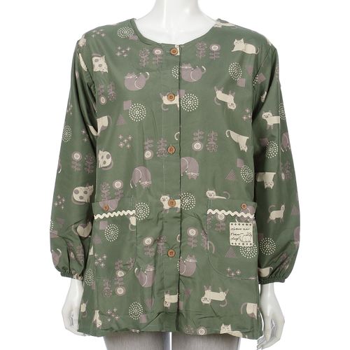 渡邉
プリント裏フリーススモック