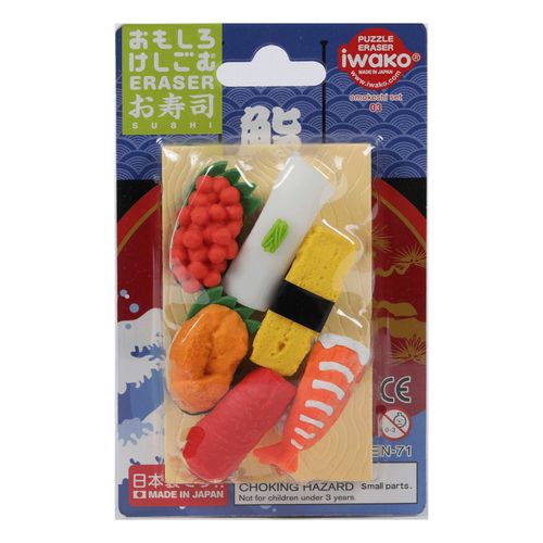 4991685961082



ER-961082



イワコー
おもしろ消しゴム寿司