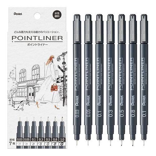 4902506427342



S20P-7STA



ぺんてる
ポイントライナー7本セット