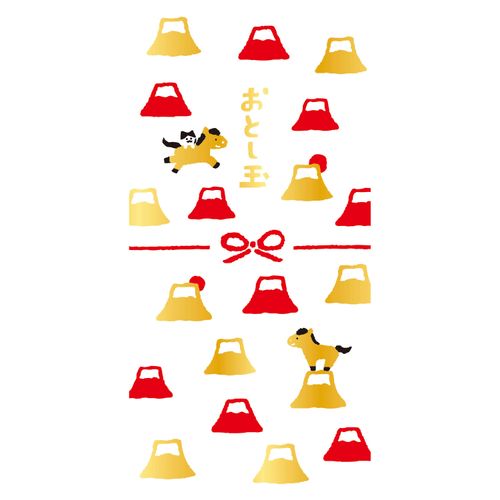 4952270321070







古川紙工
お年玉のし袋 箔押し