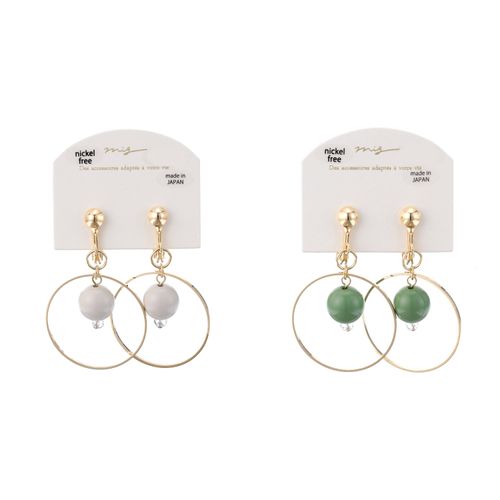 ピーズ
シャラライヤリング