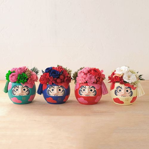 4530254163092



NY392S



ケー．イー．アイ
開運だるまポット 花紋カラフル