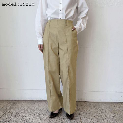 佐々木要右衛門商店
ピンタックバギーカラーパンツ