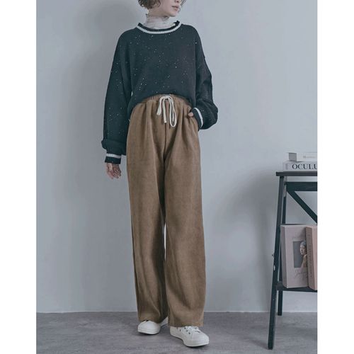 山本定
コーデユロイ裏フリース イージーパンツ