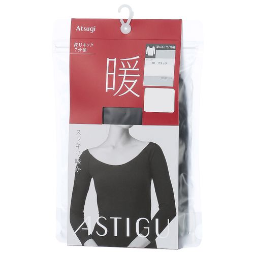 4905164689602







アツギ
ATSUGI アスティーグ 深Uネック7分袖インナー