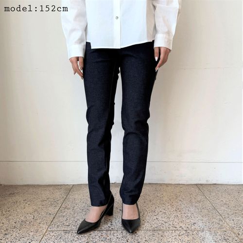 有木
ピタッツ 裏起毛 スティックパンツ デニムプリント