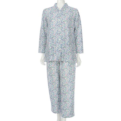 ウイズ
ソフトキルト フラワー衿付パジャマ