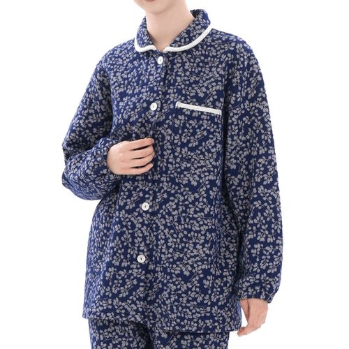 4550297305099







ナルエー
Narue コットン接結（綿入り）ナッツジャガードシャツパジャマ