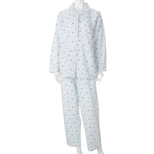 美竹
婦人ふっくらキルト花ドット柄パジャマ