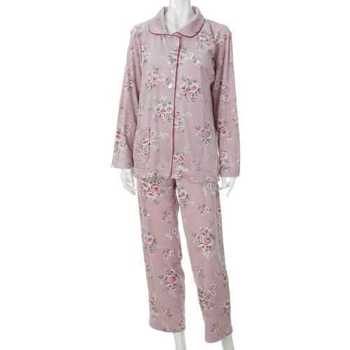 美竹
ストレッチベロア ローズ柄パジャマ