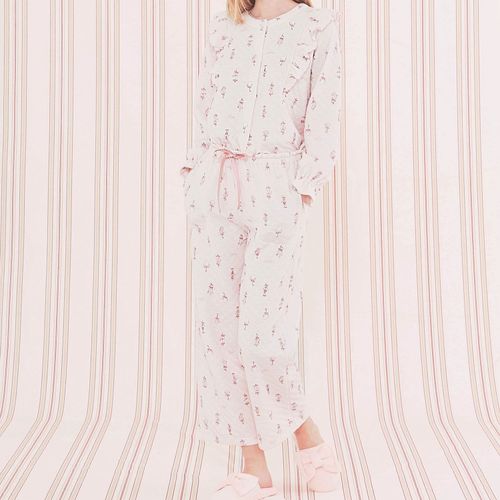 4550297304375







ナルエー
Narue 裏綿接結（綿入り）くるみ割り人形フリルパジャマ