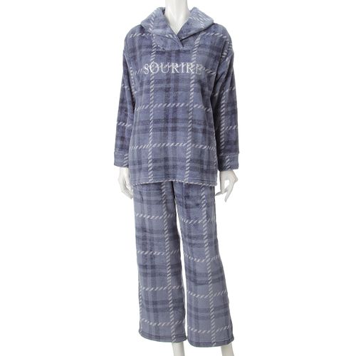 ギャルソンヌ
CandyCloset フランネルフリース チェック柄パジャマ