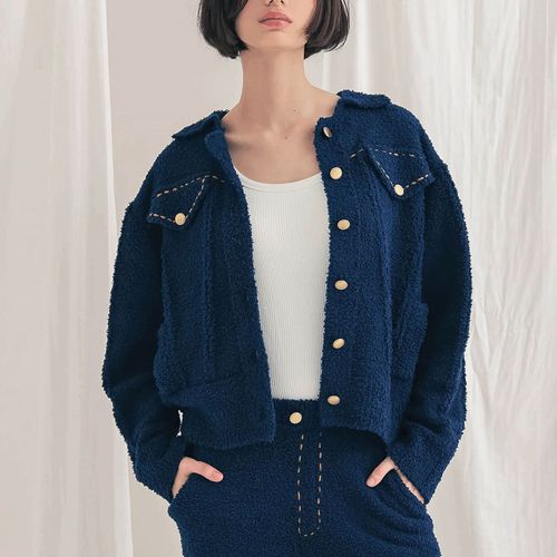 4550297304917







ナルエー
Narue モールニットフラッフィーデニム トップス